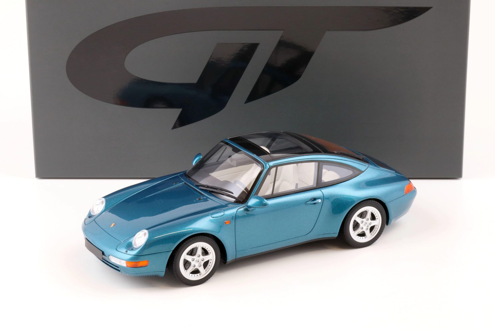 ID 80936 orig.jpg 1:18 GT Spirit GT350 Porsche 911 (993) Targa turquoise blue metallic 1995