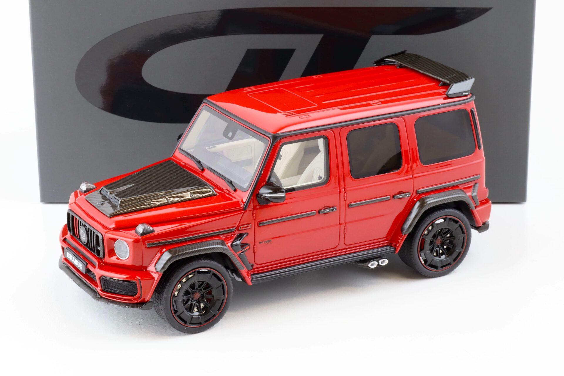 1:18 GT Spirit GT897 Mercedes G-Class Brabus G900 Rocket red/ carbon 2021