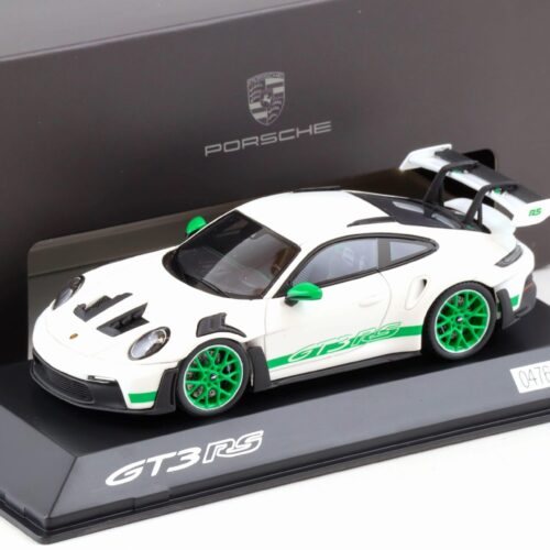 1:43 Spark Porsche 911 (992) GT3 RS 2022 white/green Limited WAP DEALER