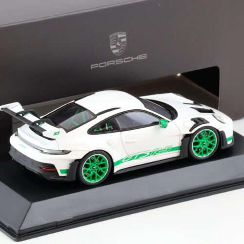 1:43 Spark Porsche 911 (992) GT3 RS 2022 white/green Limited WAP DEALER