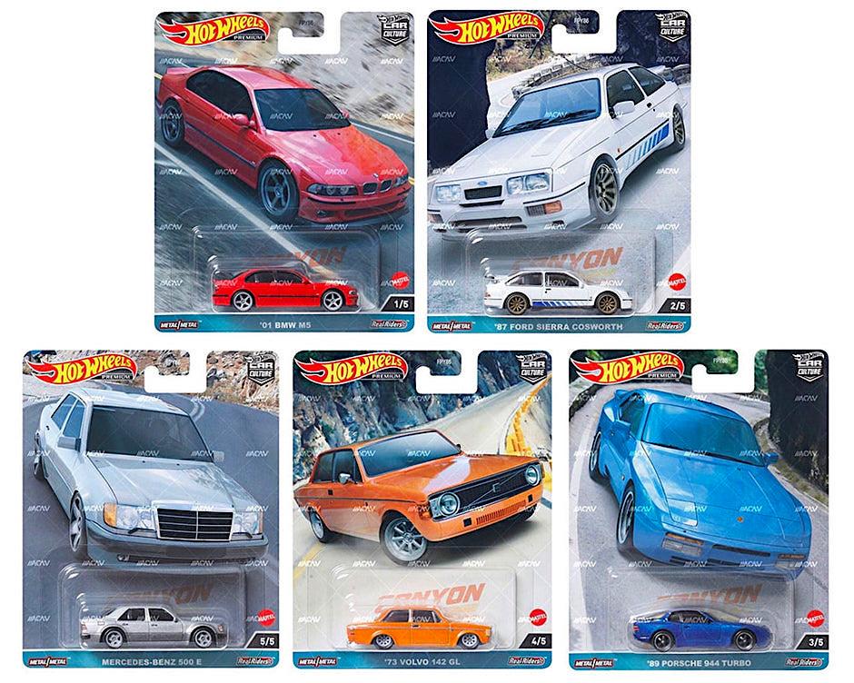 ID 81158 orig 1.jpg 1:64 Hot Wheels Premium 2023 Canyon Warriors Car Culture Set 5 pcs. 977C