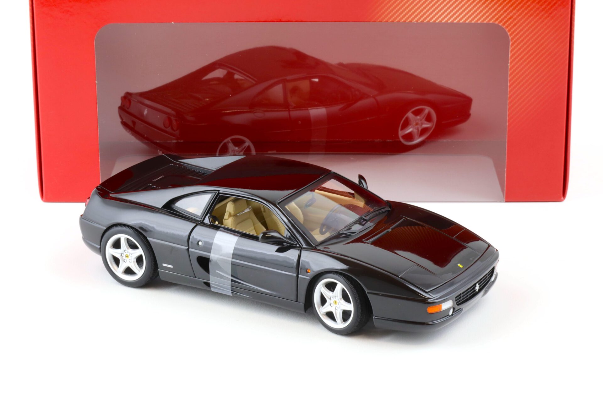 1:18 Hot Wheels Ferrari F355 Berlinetta Coupe black BLY58