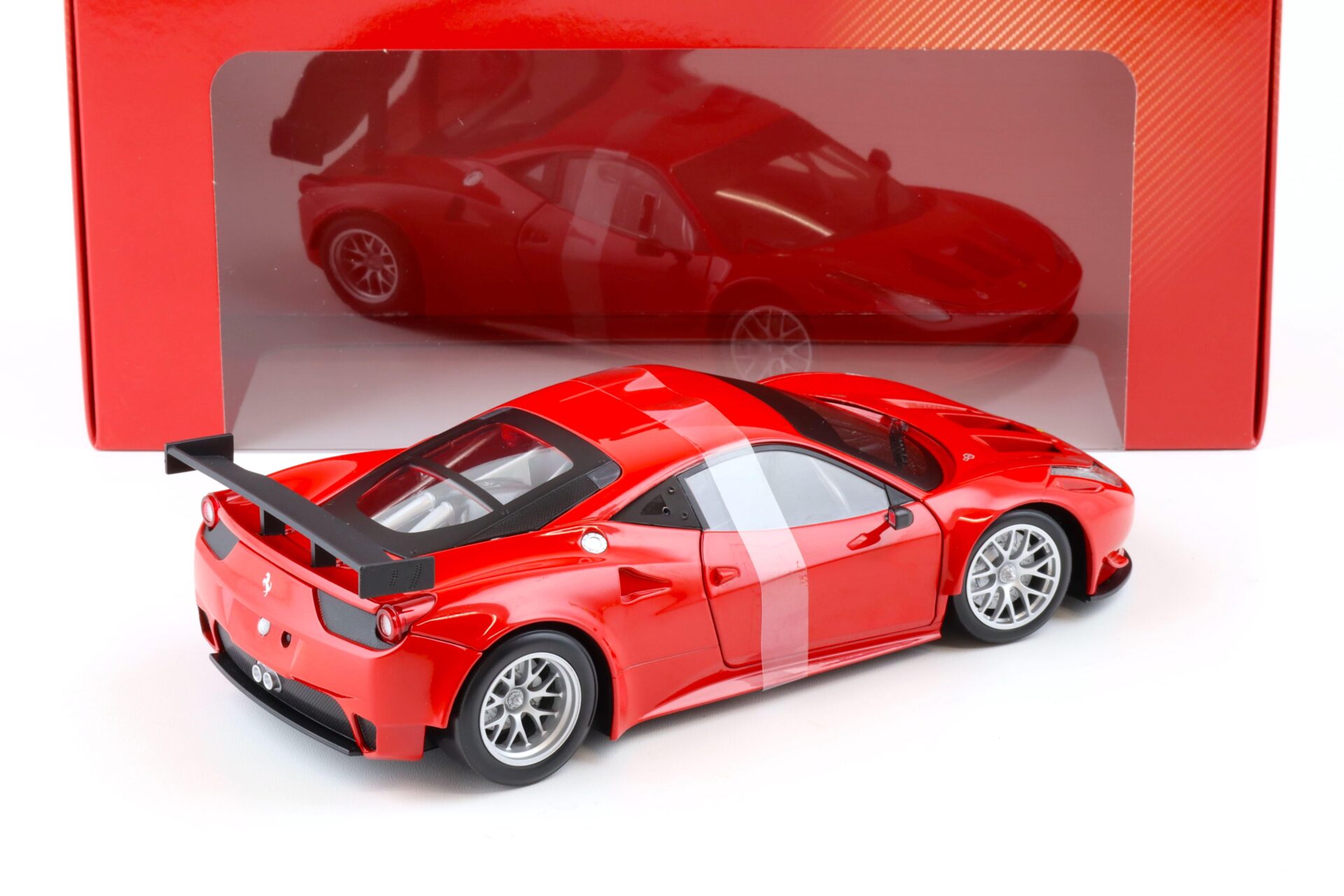 1:18 Hot Wheels Ferrari 458 Italia GT2 red BCJ77