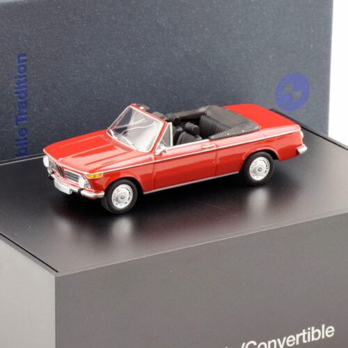 1:43 Minichamps BMW 1600 Convertible red DEALER VERSION