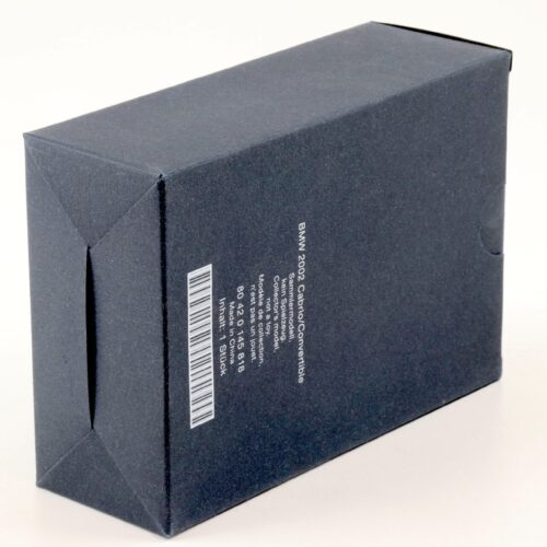 1:43 Minichamps BMW 2002 Convertible silver DEALER VERSION