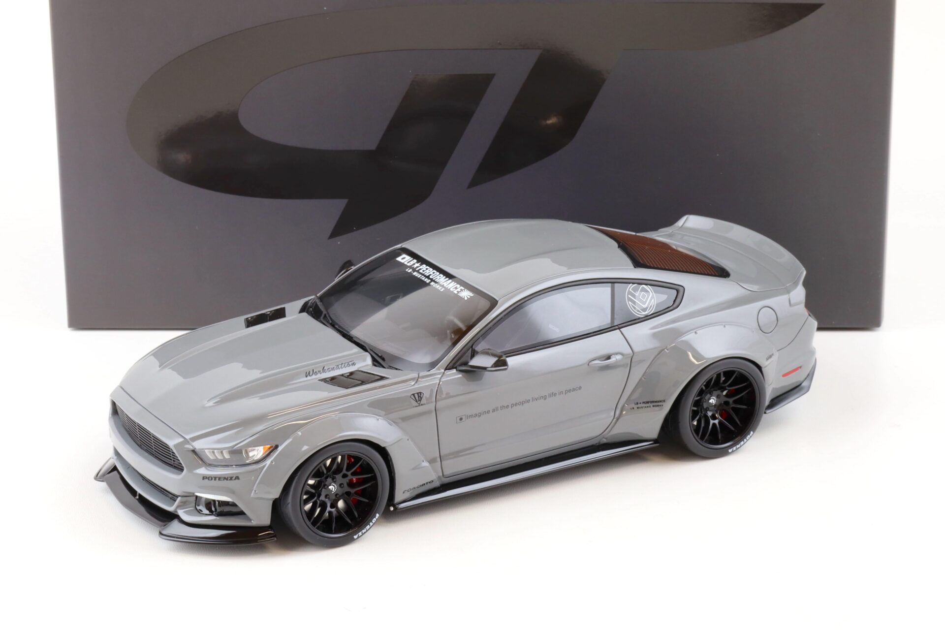 ID 81358 orig 1.jpg 1:18 GT Spirit GT264 Ford Mustang LB Works Performance 2017 nardo grey