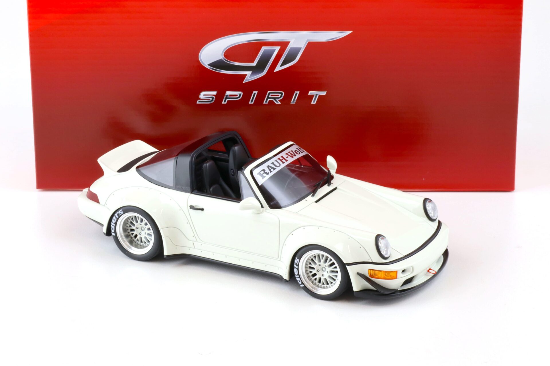 1:18 GT Spirit GT188 Porsche 911 964 Targa RWB Rauh-Welt 2014 white