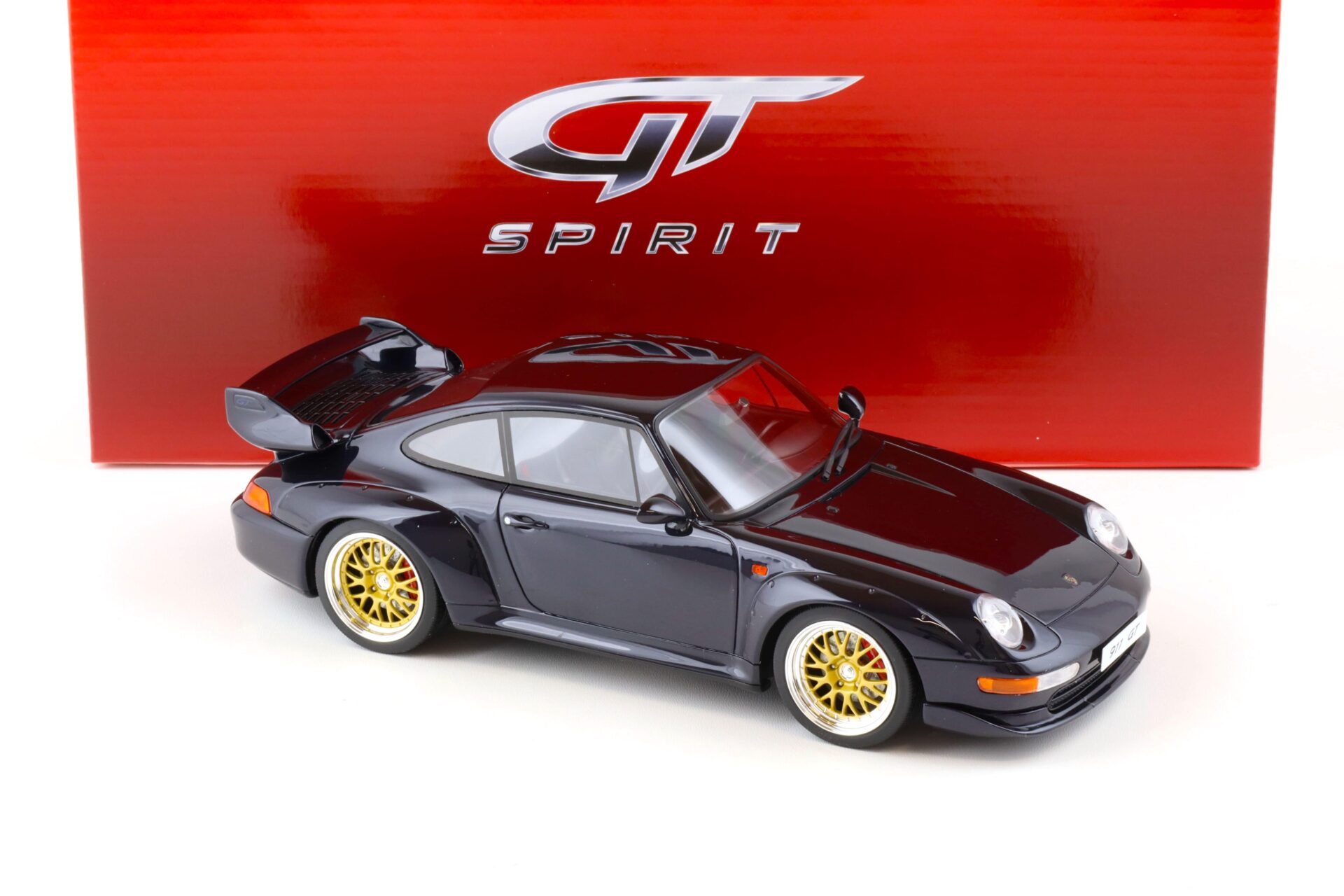 1:18 GT Spirit GT144 Porsche 911 (993) GT Coupe 1995 dark blue