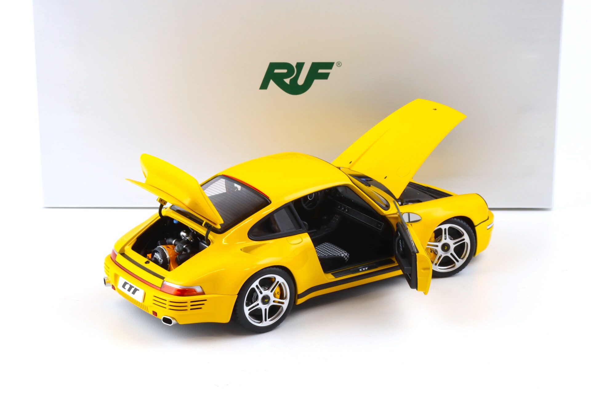 1:18 Almost Real Porsche 911 RUF CTR Anniversary 2017 Blossom yellow