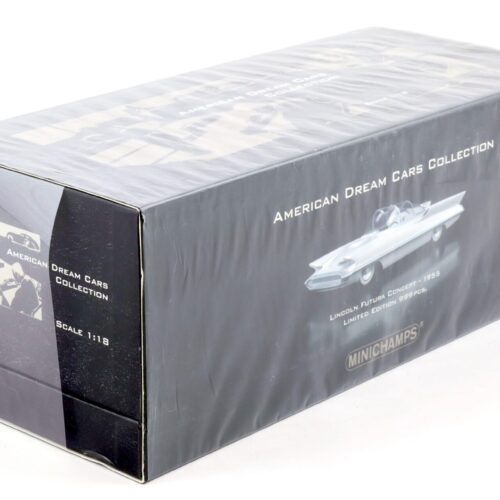 1:18 Minichamps 1955 Lincoln Futura Concept white American Dream Cars Collection