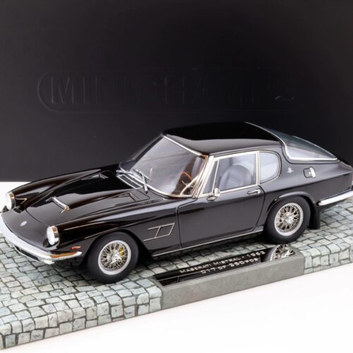 1:18 Minichamps Maserati Mistral Coupe 1963 black - Limited 250 pcs.