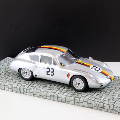 1:18 Minichamps Porsche 356 B 1600 GS Carrera GTL Abarth #23 Koch Solitude 1962