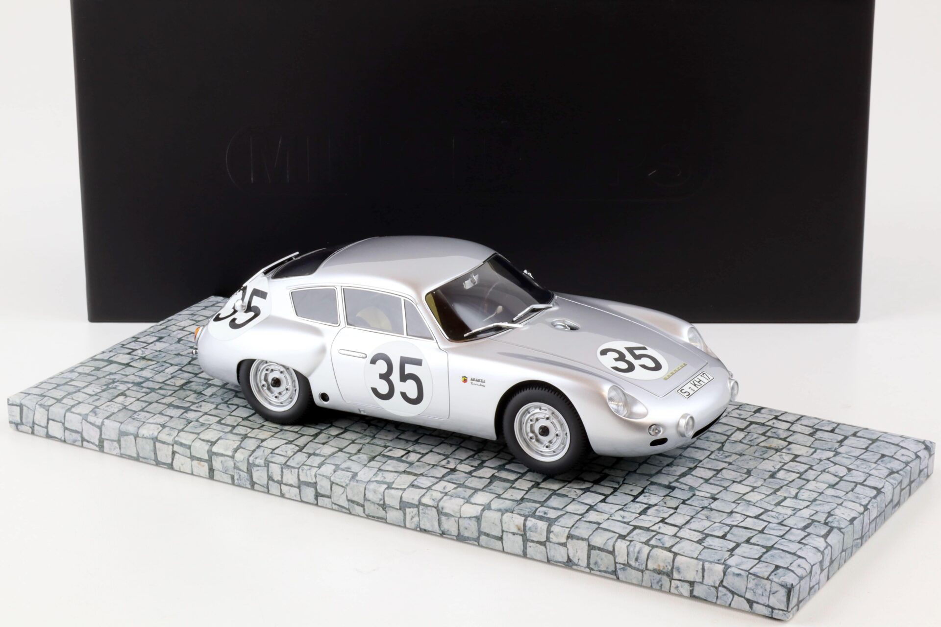 1:18 Minichamps Porsche 356 B 1600 GS Carrera GTL Abarth #35 Le Mans 1960
