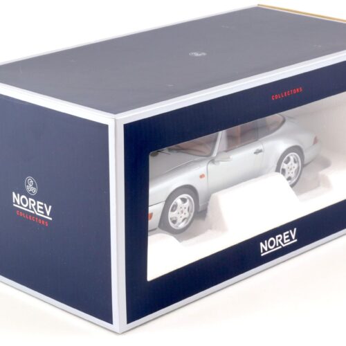 1:18 Norev Porsche 911 (964) Carrera 4 Targa 1990 silver metallic 187342