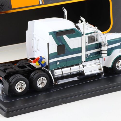 1:43 IXO 1990 Kenworth W900 Big Sleeper SZM Truck white/ green