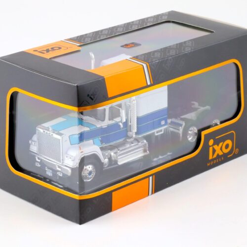 1:43 IXO 1985 Mack Superliner Magnum SZM Truck white/ blue