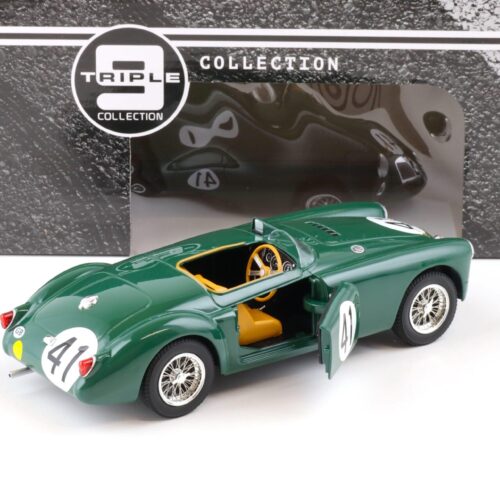1:18 Triple9 MG A ex182 Roadster Le Mans 1955 Locket/ Miles #41 green