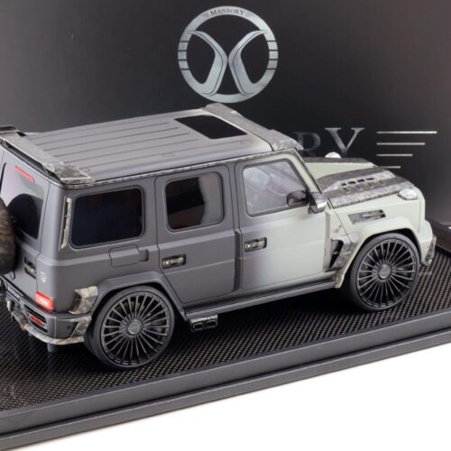1:18 Motorhelix Mercedes G-Class G63 AMG Mansory UAE matt black/ grey - Limited 99 pcs.