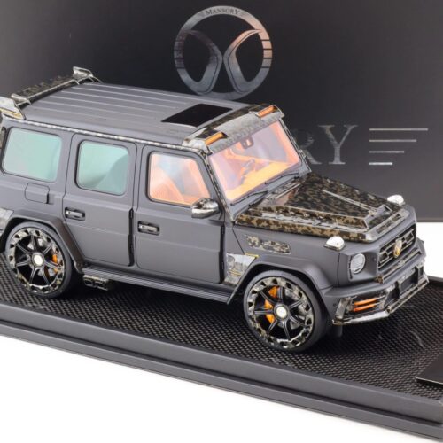 1:18 Motorhelix Mercedes G-Class G63 AMG Mansory matt black - Limited 149 pcs.