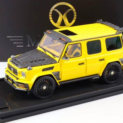 1:18 Motorhelix Mercedes G-Class G63 AMG Mansory matt yellow - Limited 49 pcs.