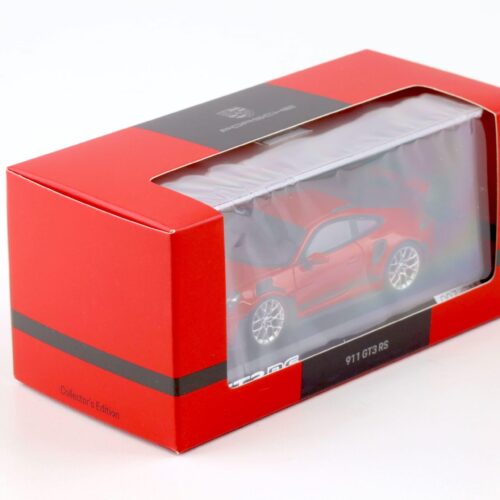 1:43 Spark Porsche 911 (992) GT3 RS red/ black - silver wheels Limited WAP DEALER