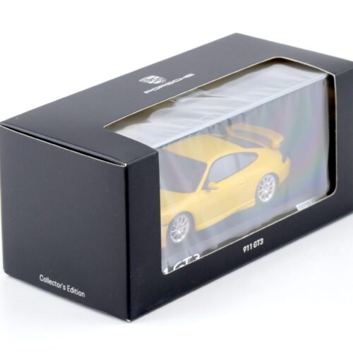 1:43 Spark Porsche 911 (996) GT3 Coupe yellow 60 Years 911 WAP DEALER