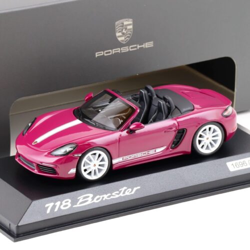 1:43 Minichamps Porsche 718 Boxster 982 Style Edition Rubystone red WAP DEALER