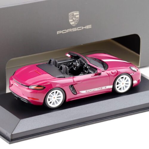 1:43 Minichamps Porsche 718 Boxster 982 Style Edition Rubystone red WAP DEALER
