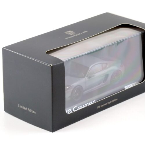 1:43 Minichamps Porsche 718 Cayman Style Edition Arctic grey WAP DEALER
