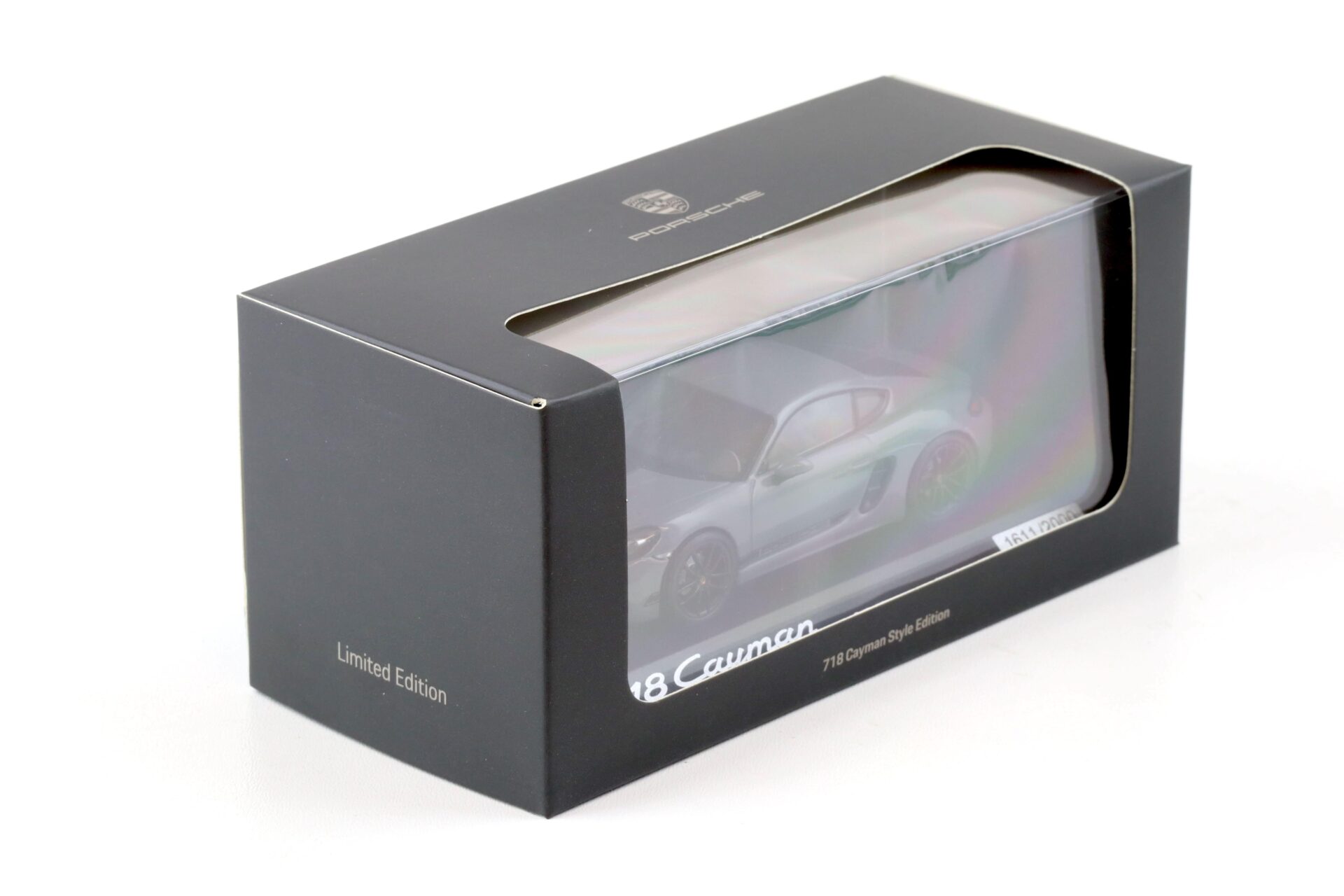 1:43 Minichamps Porsche 718 Cayman Style Edition Arctic grey WAP DEALER