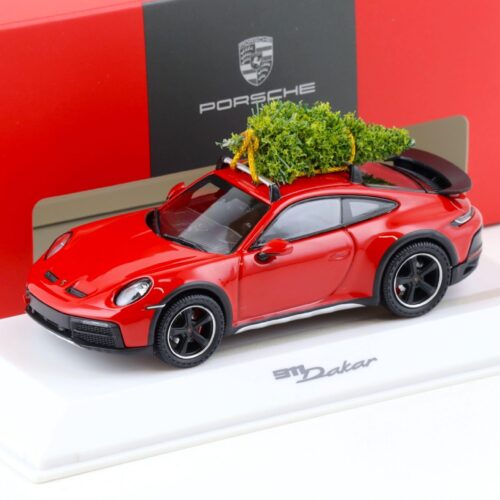1:43 Spark Porsche 911 (992) Dakar Coupe Xmas 2023 red/black WAP DEALER