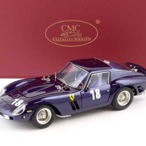 1:18 CMC Ferrari 250 GTO #18 Monterey Historical Races Laguna Seca 2004 dark blue M-255