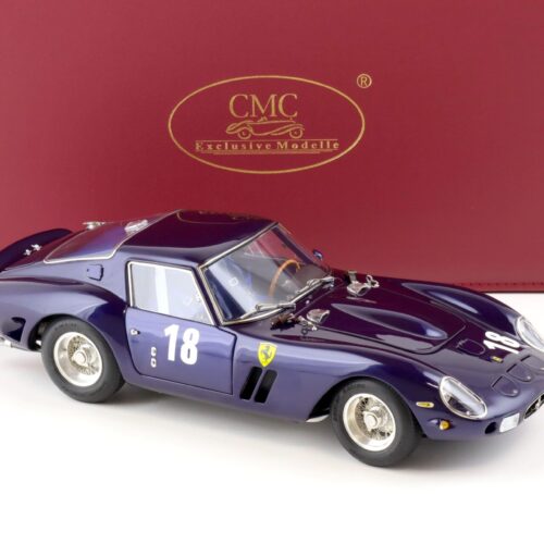 1:18 CMC Ferrari 250 GTO #18 Monterey Historical Races Laguna Seca 2004 dark blue M-255