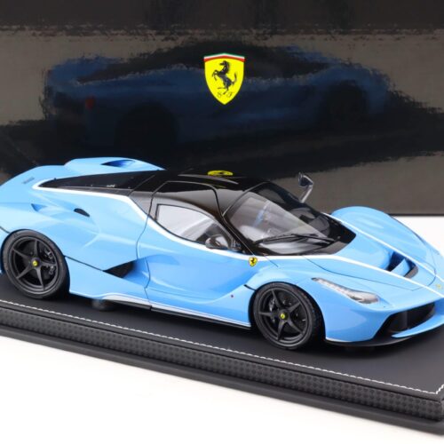 1:18 BBR Ferrari LaFerrari Tailor Made DIE CAST Baby blue - Limited 300 pcs.