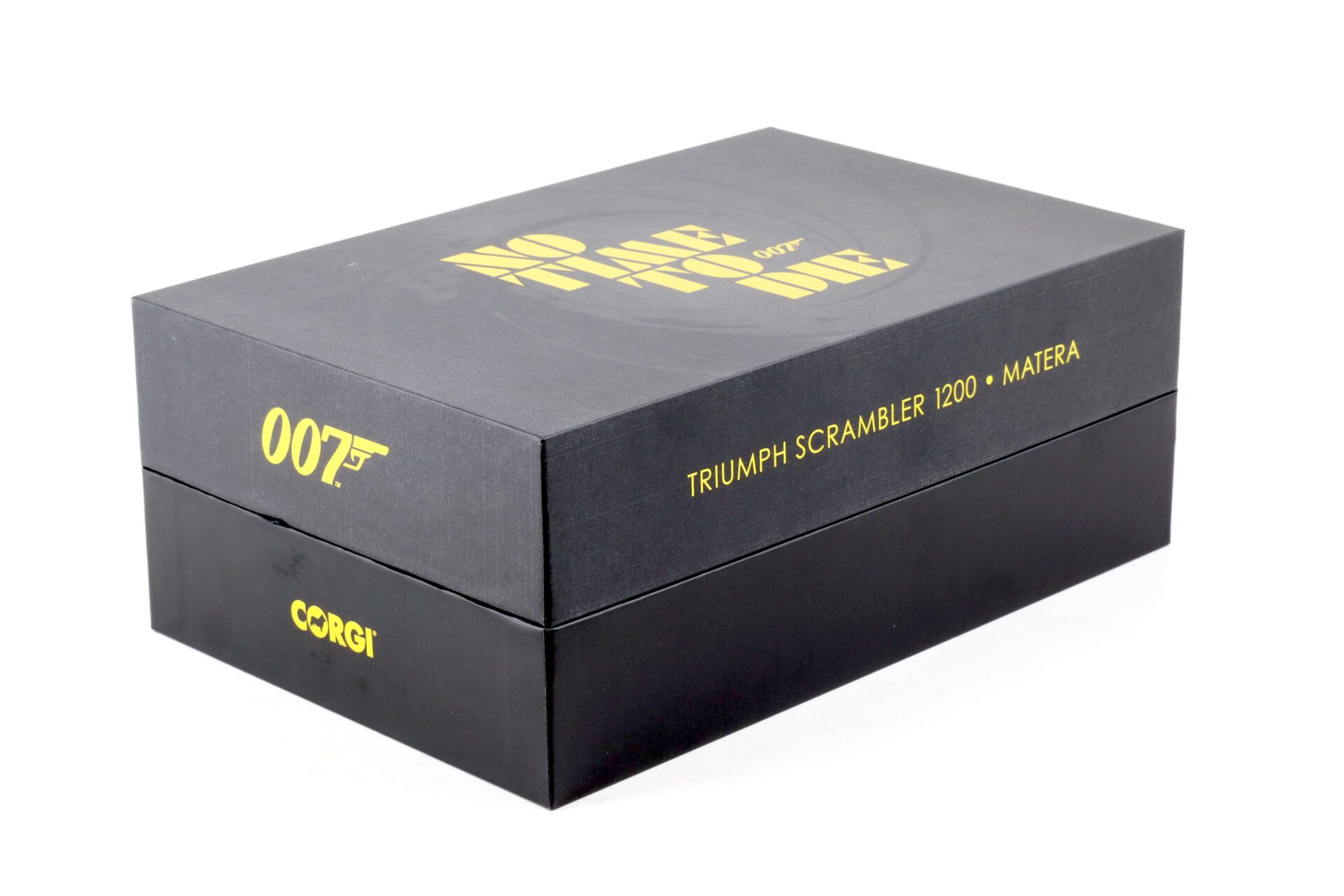 1:12 Corgi Triumph Scrambler 1200 James Bond 007 No Time To Die black