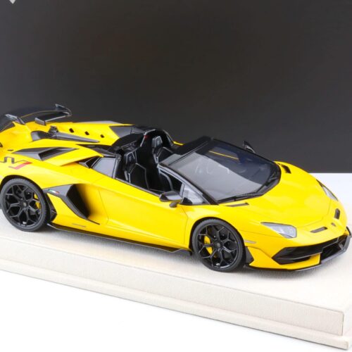 1:18 EIDOLON MAKE UP Lamborghini Aventador SVJ Roadster 2019 Giallo Inti - Limited 30 pcs.