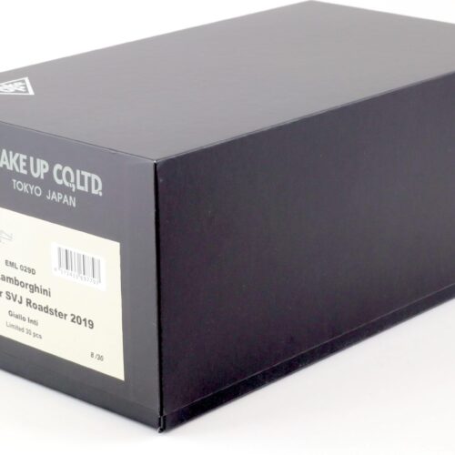 1:18 EIDOLON MAKE UP Lamborghini Aventador SVJ Roadster 2019 Giallo Inti - Limited 30 pcs.