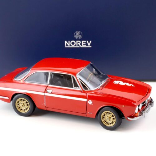 1:18 Norev Alfa Romeo 1750 GTV Coupe 1970 red - Limited 200 pcs. - Image 2