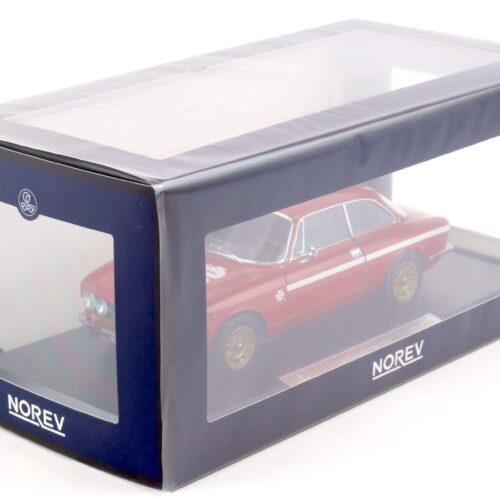 1:18 Norev Alfa Romeo 1750 GTV Coupe 1970 red - Limited 200 pcs. - Image 4