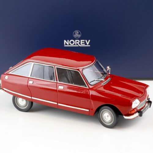 1:18 Norev Citroen Ami 8 Club 1969 Massena red - Limited 300 pcs.