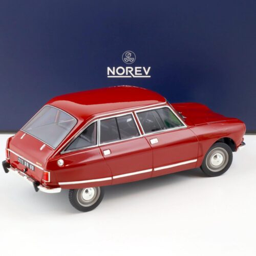 1:18 Norev Citroen Ami 8 Club 1969 Massena red - Limited 300 pcs.