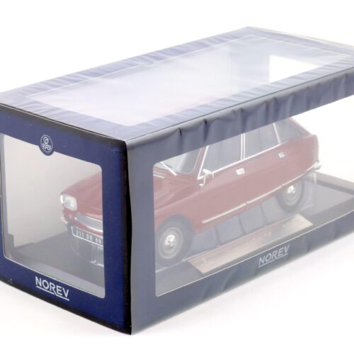 1:18 Norev Citroen Ami 8 Club 1969 Massena red - Limited 300 pcs.