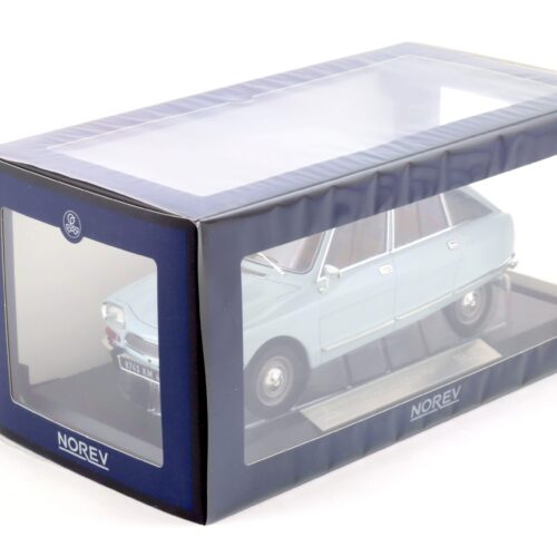 1:18 Norev Citroen Ami 8 Club 1969 Thasos blue - Limited 300 pcs.