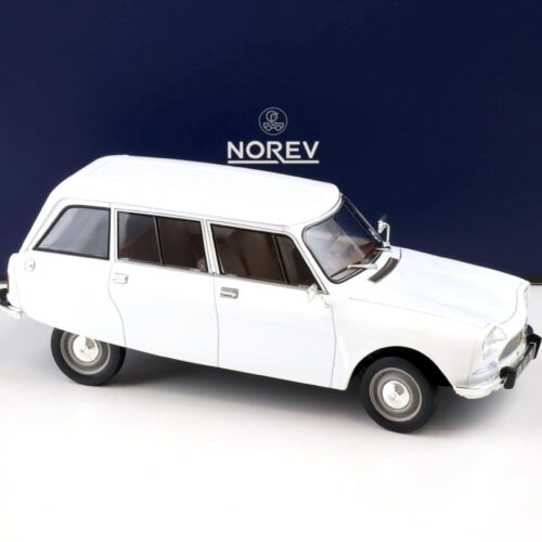 1:18 Norev Citroen Ami 8 Break 1975 white - Limited 300 pcs.