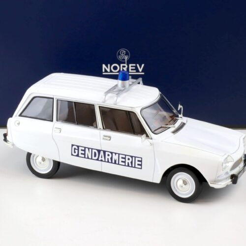 1:18 Norev Citroen Ami 8 Break 1975 Gendarmerie white - Limited 200 pcs.