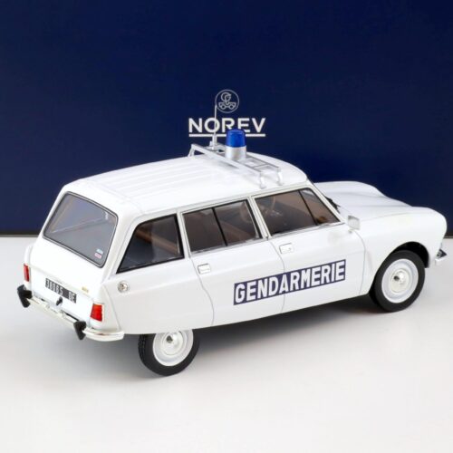 1:18 Norev Citroen Ami 8 Break 1975 Gendarmerie white - Limited 200 pcs.