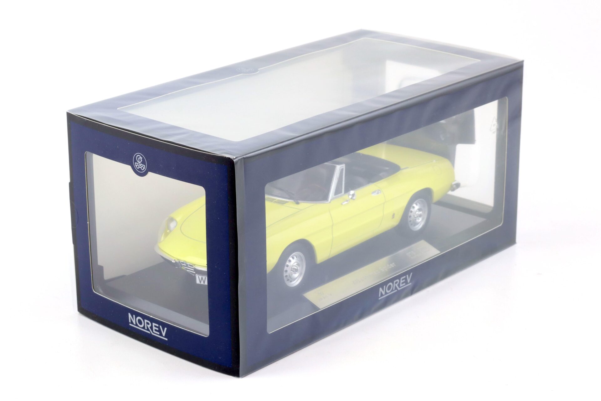 1:18 Norev Alfa Romeo 2000 Spider 1978 yellow - Limited 300 pcs.