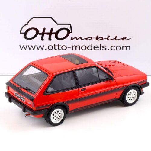 1:18 OTTO mobile OT848 Ford Fiesta XR2 MK1 red 1981