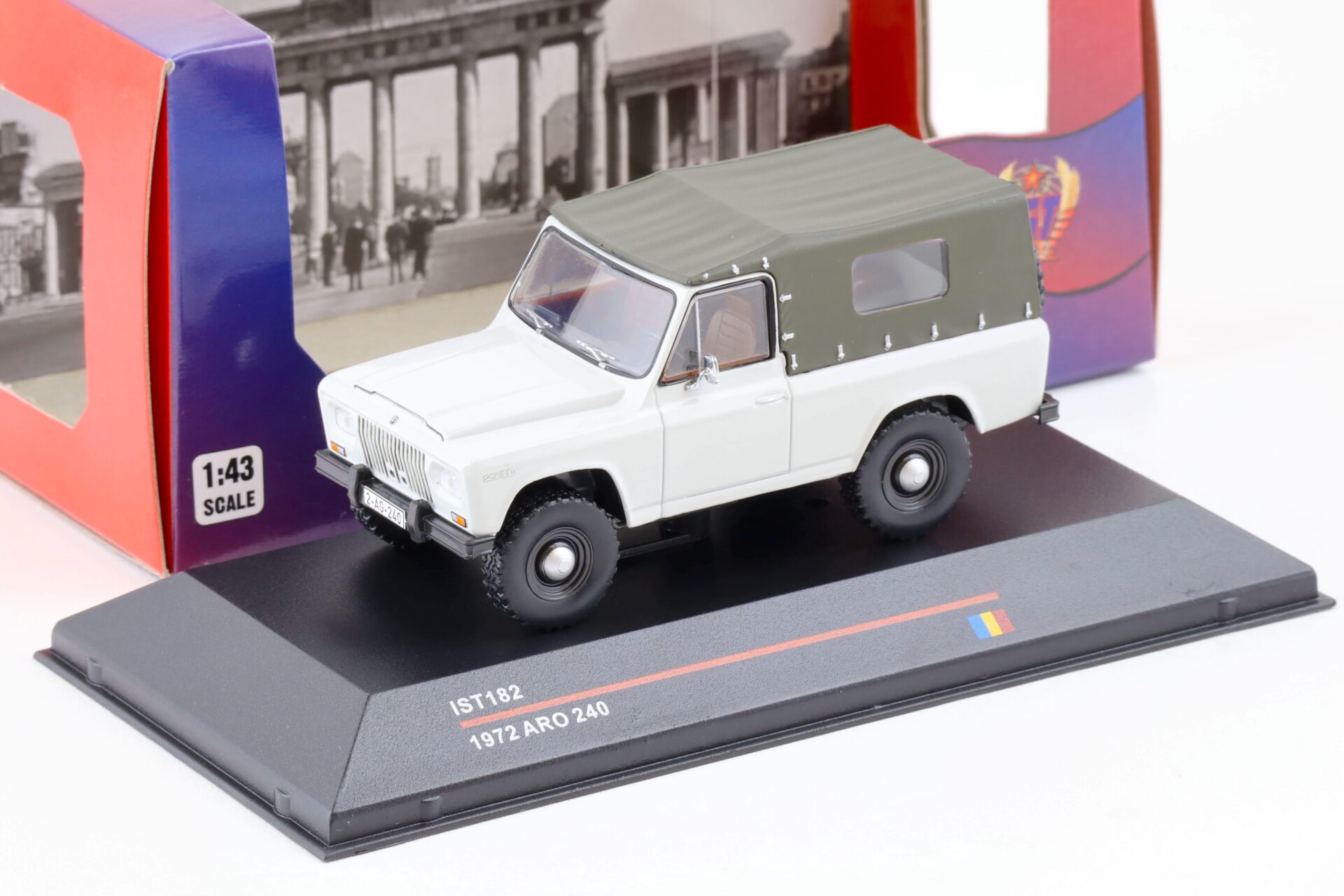 1:43 IST Models ARO 240 light grey 1972