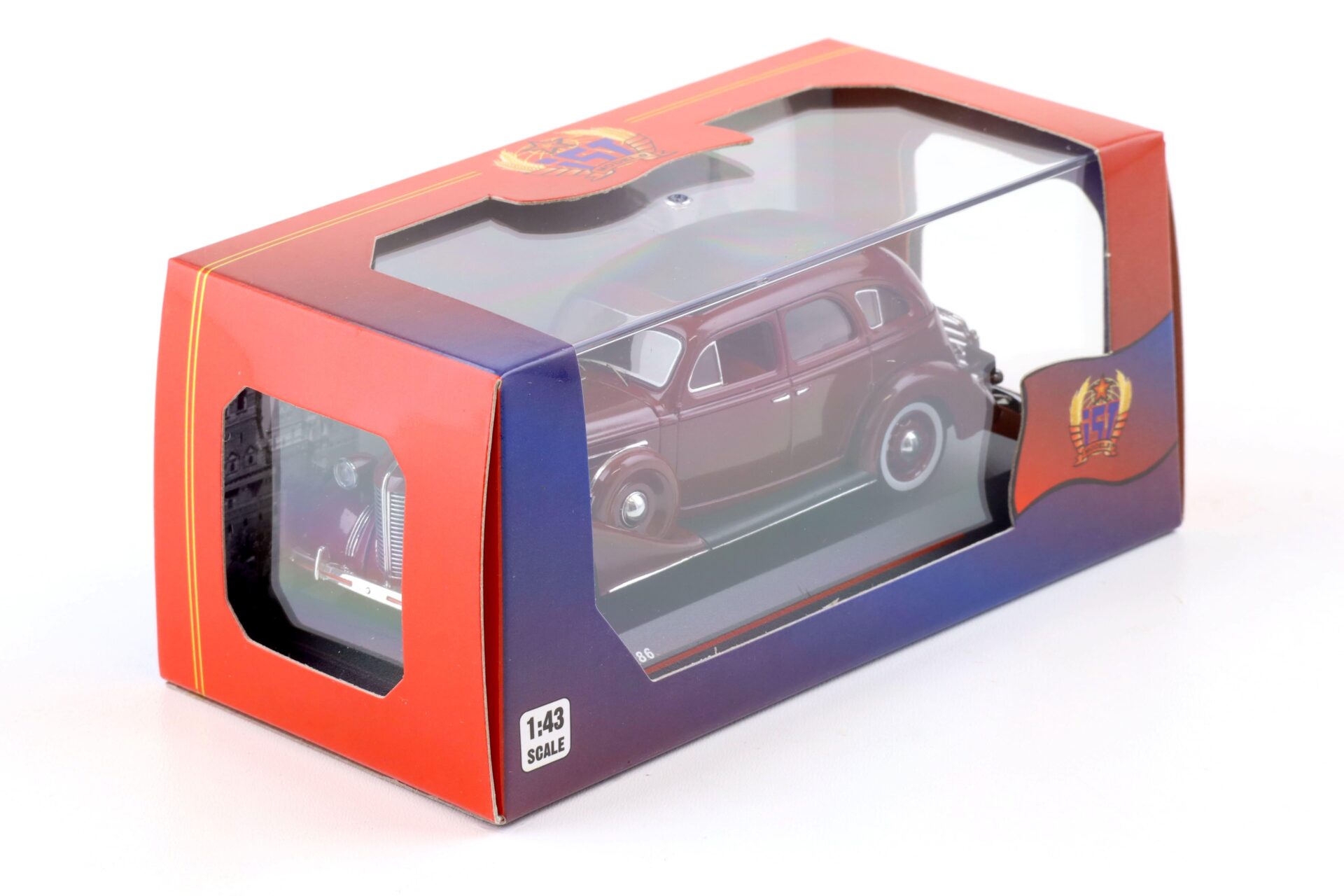 1:43 IST Models ZIS 101A Limousine 1936 dark red